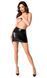 Спідниця Noir Handmade F341 Powerwetlook and lace skirt - S SX2130 фото 6
